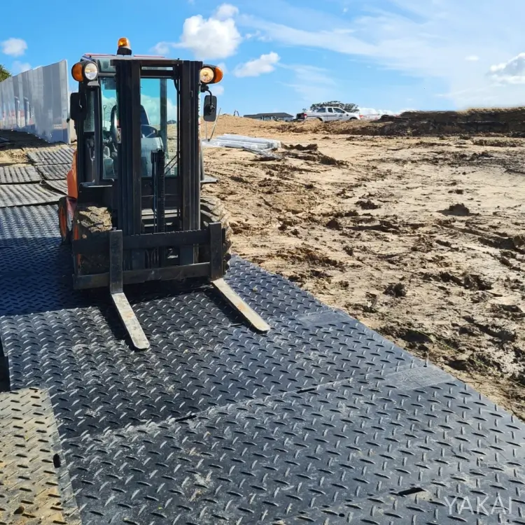 Ground protection mats (14)