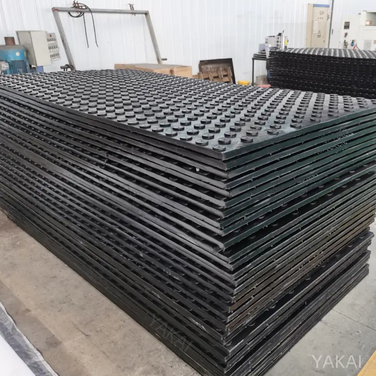Ground protection mats (8)