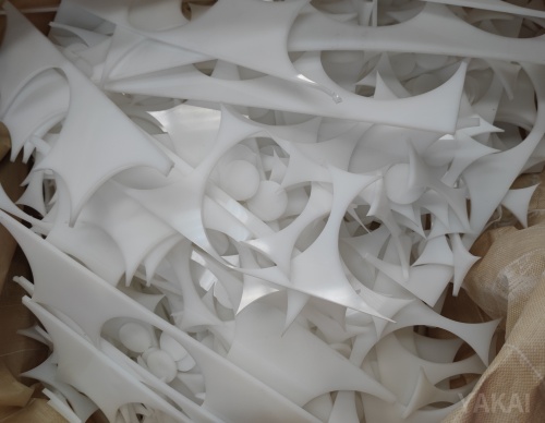 Plastic scraps