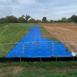 ground protection mat applications