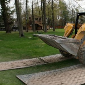 ground protection mat applications